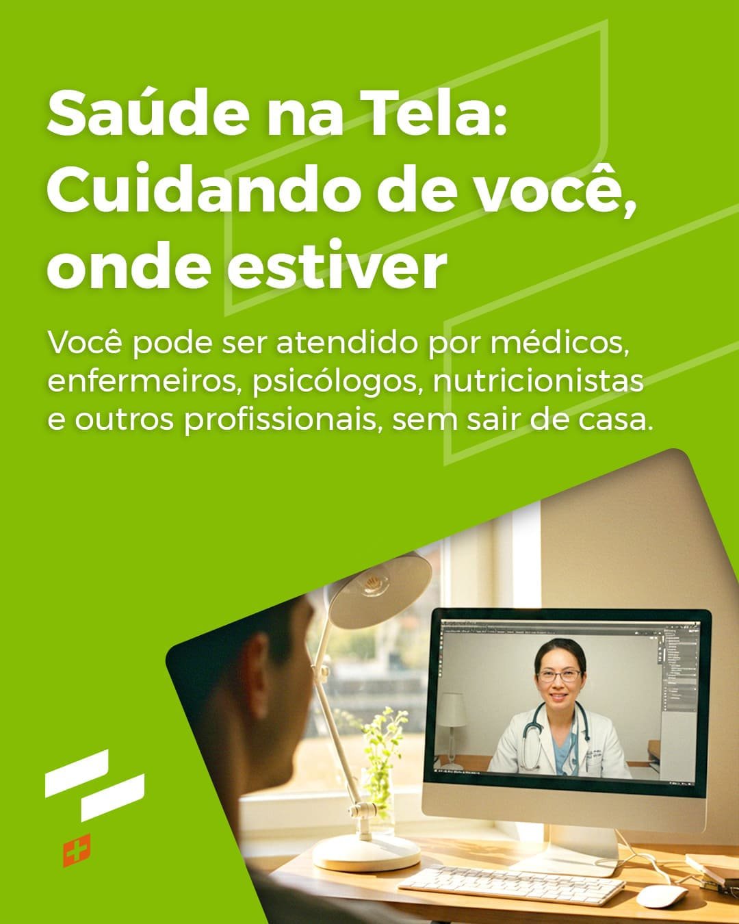 Saúde na Tela: cuidando de você, onde estiver