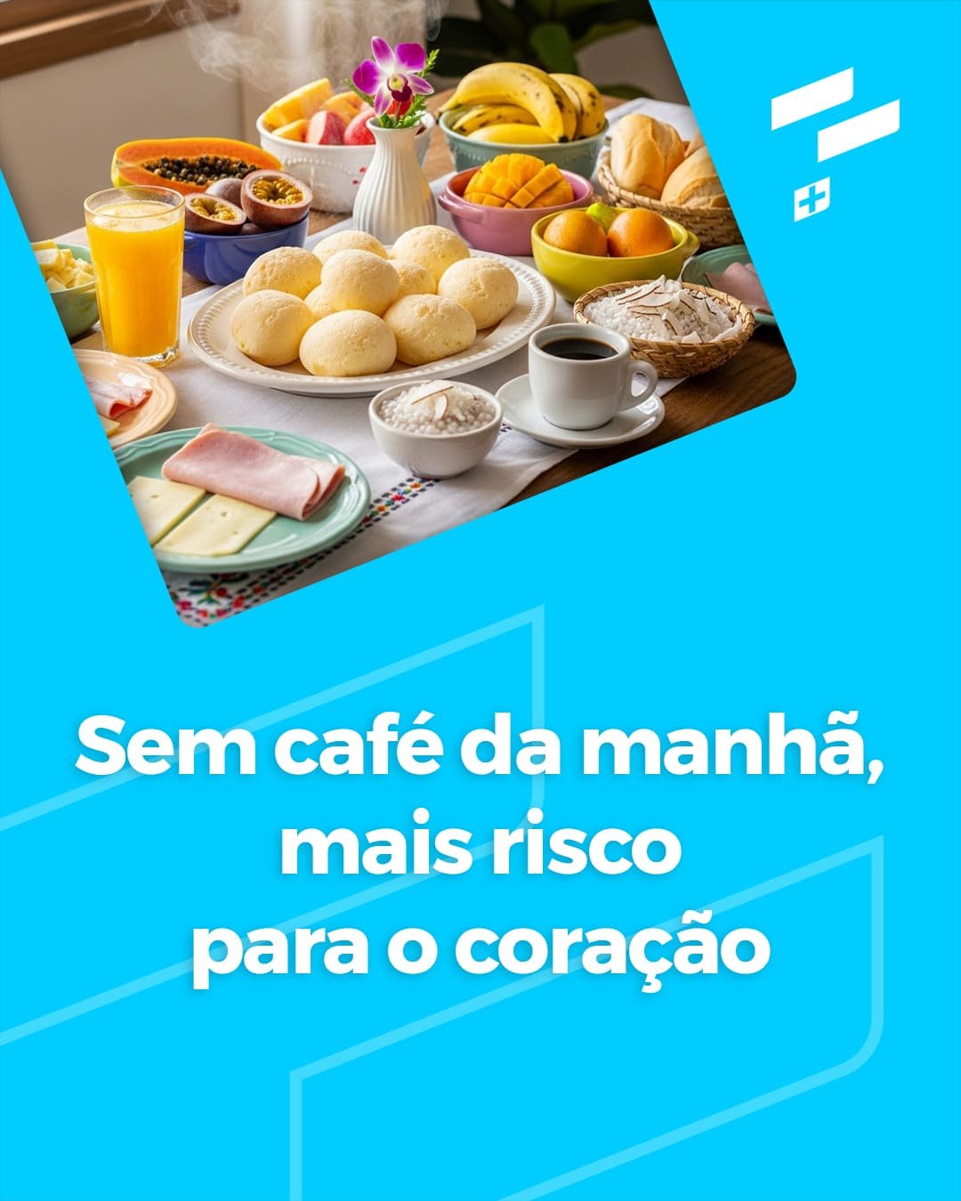 Sem café da manhã, mais risco para o coração